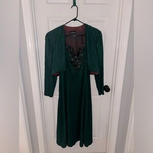 1980s vintage prom dress